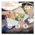 WORLD CENTRIC TONT2 No Tree Folded Takeout Containers, 50 oz, 6.2 x 8.5 x 1.85, Natural, Sugarcane, 200/Carton