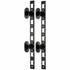 AMERICAN POWER CONVERSION CORP AR8443A APC Vertical Fiber Organizer - Rack Cable Guide - Black - 0U Rack Height