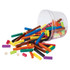 Children can learn how to count and sort with help from this 155-piece set. Wooden rods in a variety of colors make it easy to create a wide range of math activities.  Designed to help a small group of 4 to 6 students practice counting and sorting.  Wood construction offers strength.  Rods come in different sizes from 1 cm to 10 cm to accommodate a variety of engaging activities.  Includes an activity guides with ideas for teachers.  Ideal for preschool to grade 9.