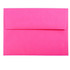 JAM PAPER AND ENVELOPE JAM Paper 15916  Booklet Invitation Envelopes, A7, Gummed Seal, Fuchsia Pink, Pack Of 25