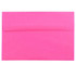 JAM PAPER AND ENVELOPE 58447 JAM Paper Booklet Invitation Envelopes, A8, Gummed Seal, Fuchsia Pink, Pack Of 25