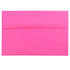 JAM PAPER AND ENVELOPE JAM Paper 58447  Booklet Invitation Envelopes, A8, Gummed Seal, Fuchsia Pink, Pack Of 25