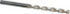 Guhring 9005490051800 Jobber Length Drill Bit: #6, 130 °, High Speed Steel