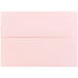 JAM PAPER AND ENVELOPE JAM Paper 155625  Booklet Invitation Envelopes, A6, Gummed Seal, Light Baby Pink, Pack Of 25