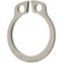 MSC DSH-12SG External Snap Retaining Ring: 11.5 mm Groove Dia, 12 mm Shaft Dia, 420 Steel