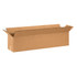 B O X MANAGEMENT, INC. Partners Brand 2666  Long Corrugated Boxes, 26in x 6in x 6in, Kraft, Bundle of 25