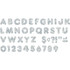 TREND Enterprises Inc. Trend T1613 Trend 4" Sparkle Uppercase Ready Letters Set