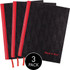 HAMELIN Black n' Red 400123487 Black n' Red Casebound Hardcover Notebook 3-pack