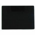 Floortex FCVGM2436BG Viztex&reg; Glacier Black Multi-Purpose Grid Glass Dry Erase Board 24" x 36"