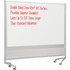 MooreCo, Inc MooreCo 74764 MooreCo Mobile Dry-erase Double-sided Partition