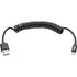 Tripp Lite by Eaton M100004COILB Tripp Lite by Eaton Lightning Connector USB Coiled Cable