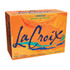 SHASTA BEVERAGES 15021241EA LaCroix Core Sparkling Water with Natural Orange Flavor, 12 Oz, Case of 12 Cans