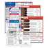 TAX FORMS PRINTING, INC. U1200CRESTMA ComplyRight Restaurant Federal And State Labor Law 1-Year Poster Service, English, Massachusetts