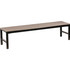 Lorell 42689 Lorell Faux Wood Outdoor Bench