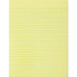 Business Source 50551 Business Source Glued Top Ruled Memo Pads - Letter