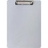 SP RICHARDS Business Source 49265  Plastic Clipboard - 8 1/2in x 11in - Plastic - Silver - 1 Each