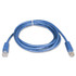 Tripp Lite by Eaton N002-025-BL Eaton Tripp Lite Series Cat5e 350 MHz Molded (UTP) Ethernet Cable (RJ45 M/M), PoE - Blue, 25 ft. (7.62 m)