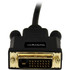 StarTech.com MDP2DVIMM3B StarTech.com 3ft Mini DisplayPort to DVI Cable, Mini DP to DVI-D Adapter/Converter Cable, 1080p Video, mDP 1.2 to DVI Monitor/Display