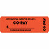 TABBIES 40566 Tabbies CO-PAY Wrap Labels