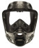 Bitrex 10083791 Full Face Respirator: Silicone, Bayonet, Large