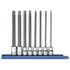 GEARWRENCH 80573 Hex Bit Socket Set: 3/8" Drive, 8 Pc, 3 to 10 mm Hex