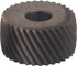 MSC KPLV450FNC Convex Knurl Wheel: 3/4" Dia, 70 ° Tooth Angle, 50 TPI, Diagonal, Cobalt