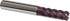 Guhring 9030980079400 Square End Mill:  0.3125" Dia, 0.8125" LOC, 0.3125" Shank Dia, 2.5" OAL, 5 Flutes, Solid Carbide