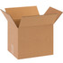 B O X MANAGEMENT, INC. Partners Brand BINP0111G  Corrugated Boxes, 10in x 8in x 10in, Kraft, Pack Of 25 Boxes