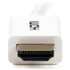 StarTech.com HD3MM3MW StarTech.com 10 ft CL3 Rated HDMI Cable w/ Ethernet, In Wall Rated HDMI Cable, 4K 30Hz UHD HDMI Cord, HDMI 1.4 Video/Display Cable, White