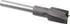 MSC MIT-435-23 1-1/16" Diam, 1/2" Shank, Diam, 4 Flutes, Straight Shank, Interchangeable Pilot Counterbore