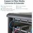 StarTech.com ET91000SM10 StarTech.com Gigabit Ethernet Copper-to-Fiber Media Converter - SM LC - 10 km - Ethernet Media Converter - GbE Converter