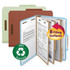 Smead Manufacturing Company Smead 14090 Smead 2/5 Tab Cut Letter Recycled Classification Folder