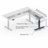 Lorell 25930 Lorell Sit-Stand 3rd-Leg Base