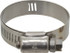 IDEAL TRIDON M615024706 Worm Gear Clamp: SAE 24, 1-1/16 to 2" Dia, Stainless Steel Band