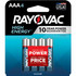 Energizer Holdings, Inc Rayovac 8244T Rayovac High Energy Alkaline AAA Batteries