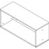 Lorell 90281 Lorell Panel System Open Storage Cabinet