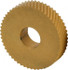 Dorian Tool 73310125444 Standard Knurl Wheel: 1" Dia, 90 ° Tooth Angle, 20 TPI, Diagonal, Cobalt