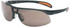 Uvex S4201 Safety Glass: Scratch-Resistant, Polycarbonate, Gray Lenses, Full-Framed, UV Protection