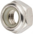 Value Collection MANL008CP Hex Lock Nut: Nylon Insert, Nylon Insert, Grade 18-8 & A2 Stainless Steel, Uncoated