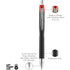 uni-ball Corporation uniball? 73834 uni&reg; Jetstream RT Ballpoint Pen