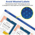 Avery Avery&reg; 8293 Avery&reg; High Visibility Round Labels