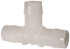 MSC T0-16NK7 Barbed Tube Tee: Single Barb, 1" Barb