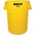 Rubbermaid Commercial Products Rubbermaid Commercial 264360YLCT Rubbermaid Commercial Brute 44-Gallon Vented Utility Containers