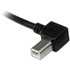 StarTech.com USBAB1ML StarTech.com 1m USB 2.0 A to Left Angle B Cable - M/M
