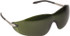 MCR Safety S21150 Safety Glass: Scratch-Resistant, Polycarbonate, Green Lenses, Frameless, UV Protection