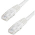 StarTech.com C6PATCH4WH StarTech.com 4ft CAT6 Ethernet Cable - White Molded Gigabit - 100W PoE UTP 650MHz - Category 6 Patch Cord UL Certified Wiring/TIA
