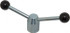 Jergens 28913 2 Offset Arms, 1/2-13" Hole, Cadmium Plated, Tapped Clamping Handle