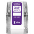Brother Industries, Ltd Brother CZ-1001 Brother Genuine CZ-1001 3/8" (0.37") 9mm wide x 16.4 ft. (5 m) long label roll featuring ZINK&reg; Zero Ink technology