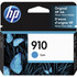 HP Inc. HP 3YL58AN HP 910 (3YL58AN) Original Standard Yield Inkjet Ink Cartridge - Cyan - 1 Each