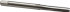 Cleveland C54271 #8-32 Bottoming RH 3B H2 Bright High Speed Steel 4-Flute Straight Flute Hand Tap